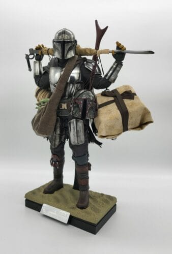 Hot Toys The Mandalorian and Grogu 1/6 Scale Deluxe Figure Set TMS052 photo review