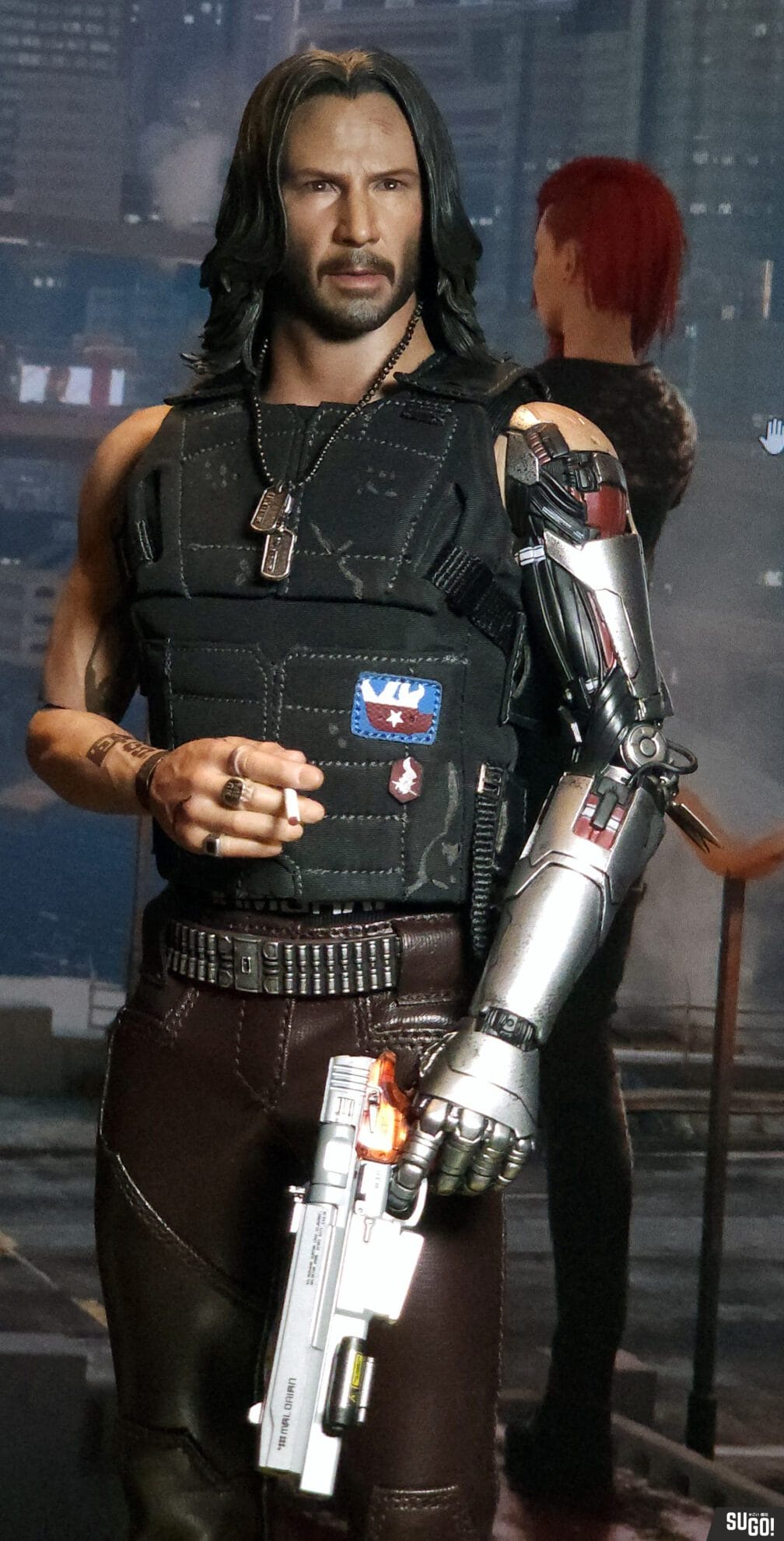 Hot Toys Cyberpunk 2077 Johnny Silverhand 1/6 Scale Figure VGM47 photo review