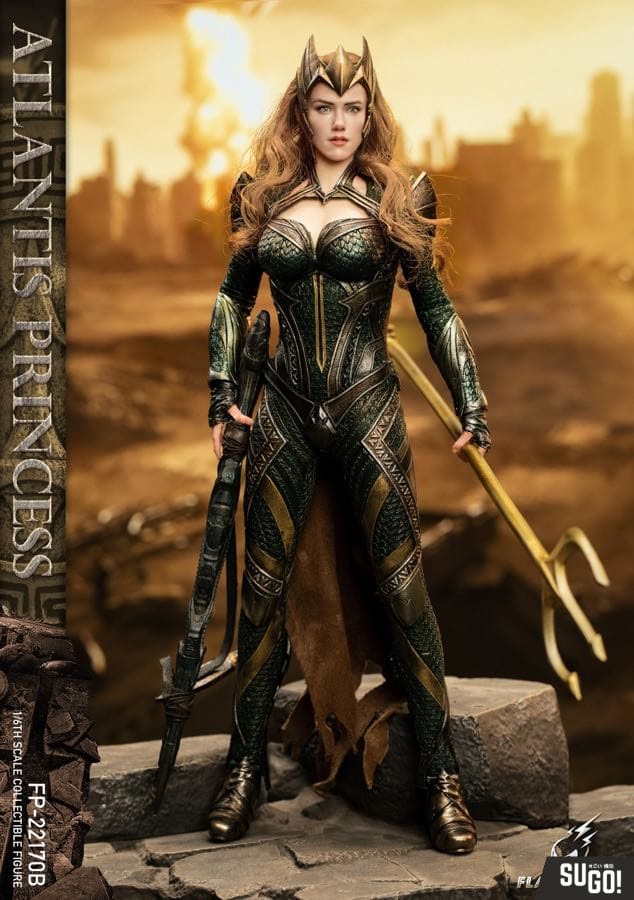 アメコミ Flash point Studio 1/6 Atlantis Princess 1/6 Scale Atlantis Princess Mera Aquaman Amber Heard Flash Point