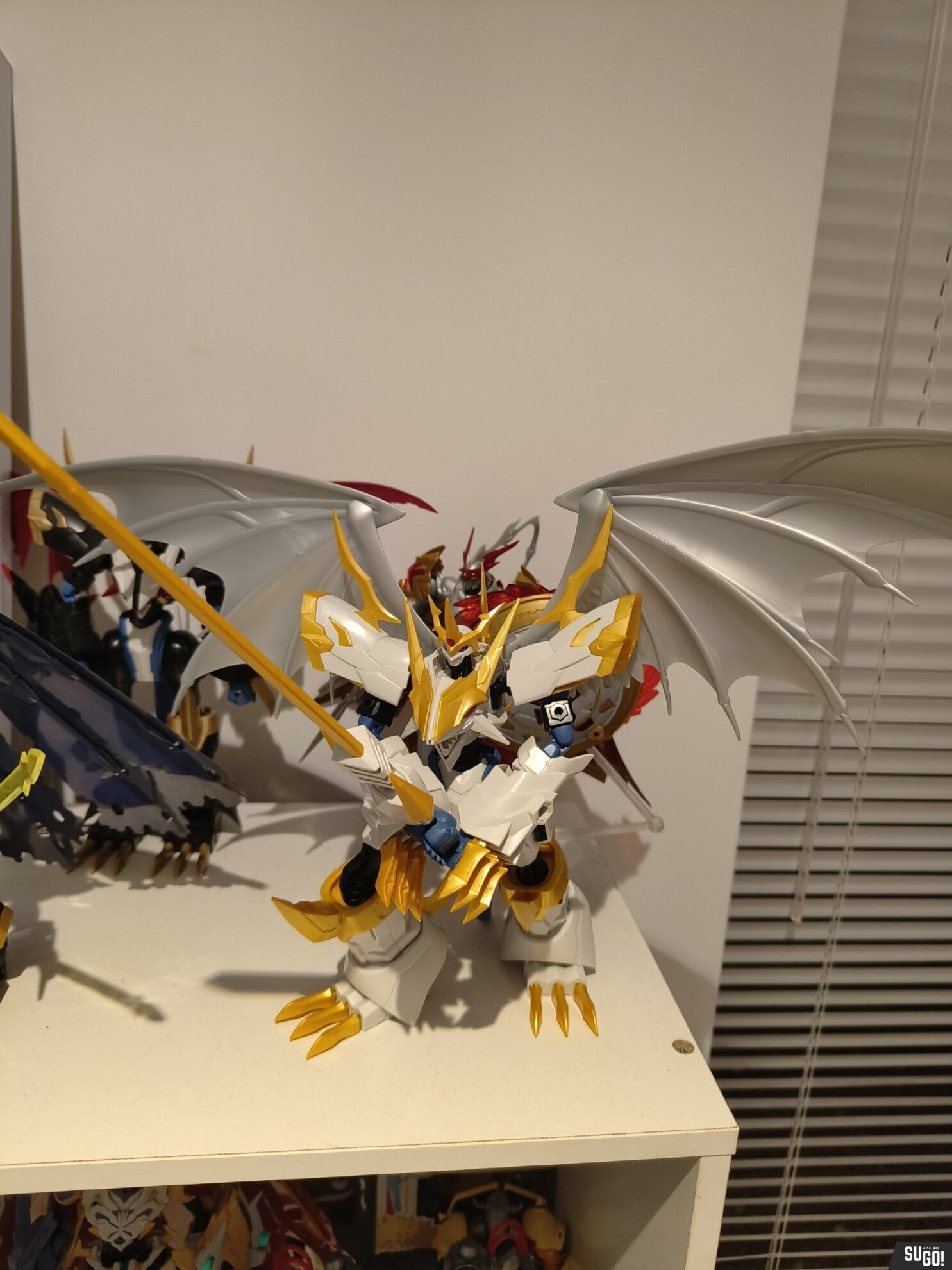 Bandai Digimon Adventure Figure-rise Standard Amplified Imperialdramon Paladin Mode Model Kit photo review