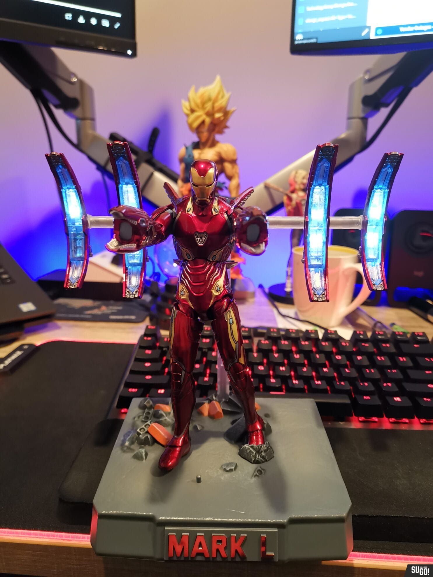 ZD Toys Iron Man Mark L MK50 1/10 Action Figure photo review