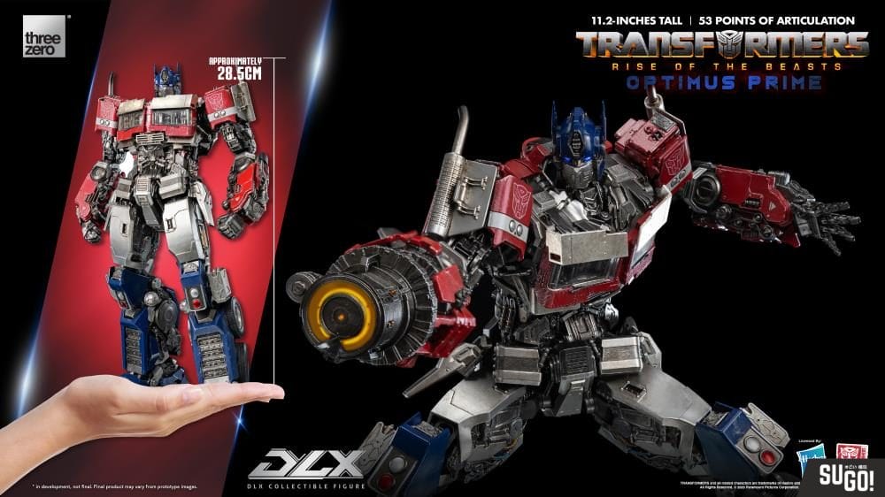 Transformers: Rise of The Beasts Optimus Prime DLX Action Figure