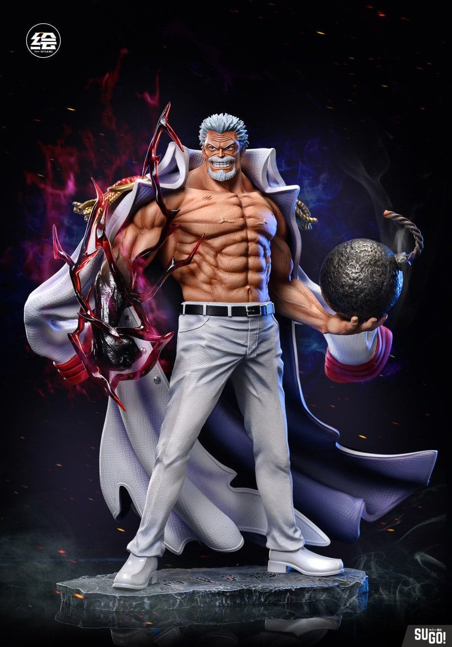 TH Studio One Piece Monkey D Garp White Ver. DX 1/8 GK Statue