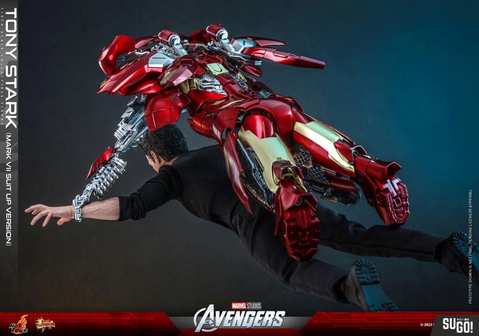 Avengers 1/4 scale [ Iron Man Mark VII ( Battle damage ver