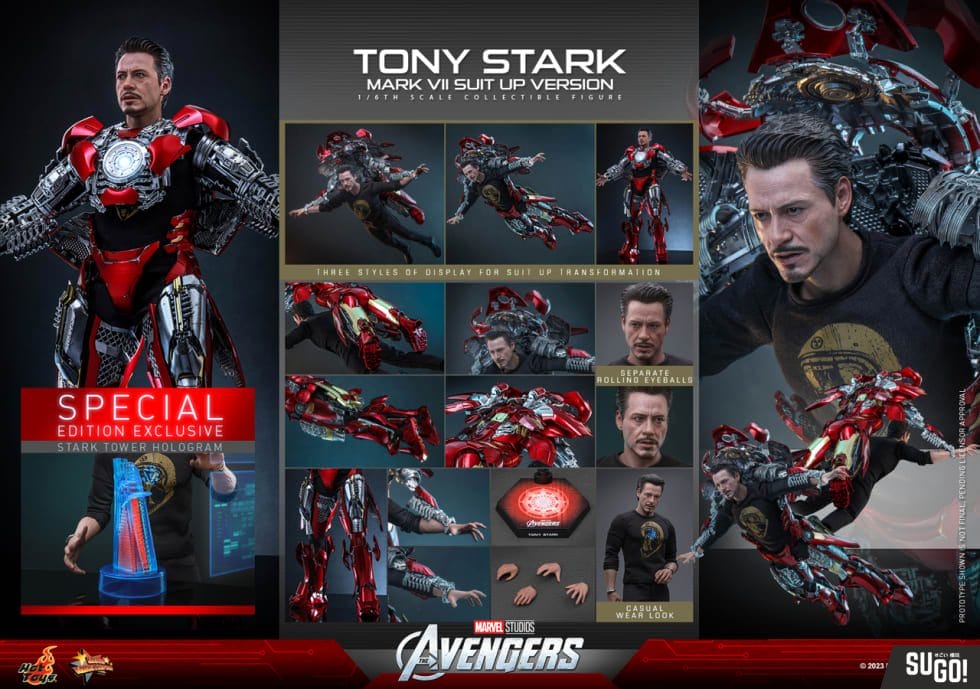 Avengers 1/4 scale [ Iron Man Mark VII ( Battle damage ver