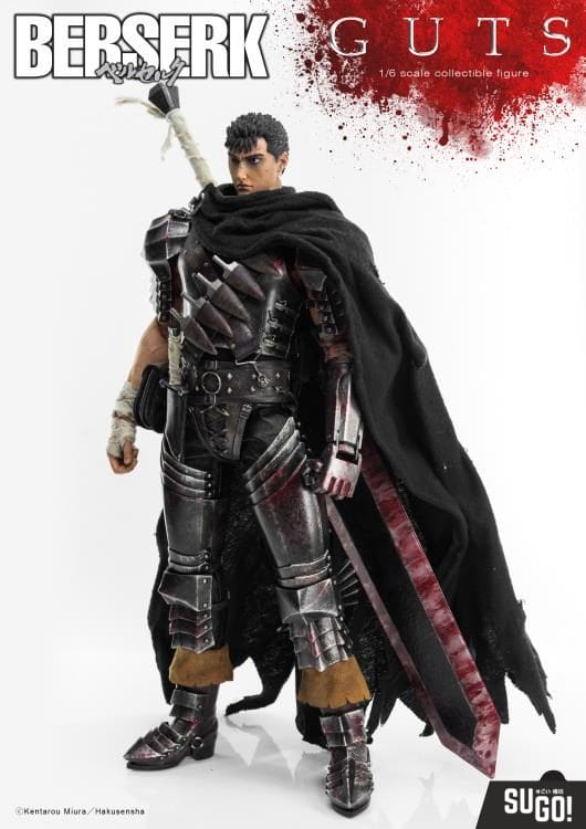 Threezero Berserk Sixth Guts (Black Swordsman Ver.) 3Z06750W0 1/6 Scale  Action Figure - Sugo Toys