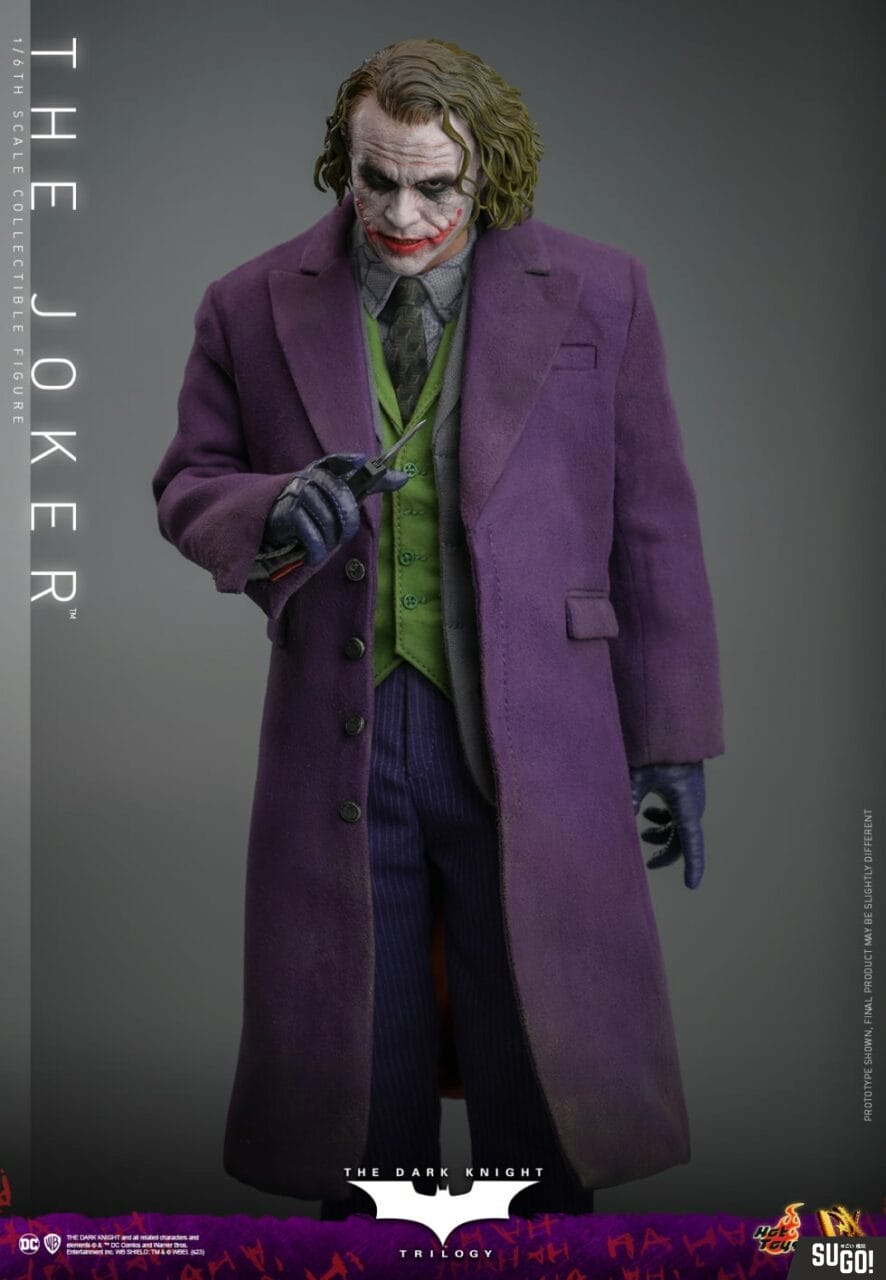 Hot Toys DC The Dark Knight Trilogy The Joker DX32 1/6 Scale Action ...