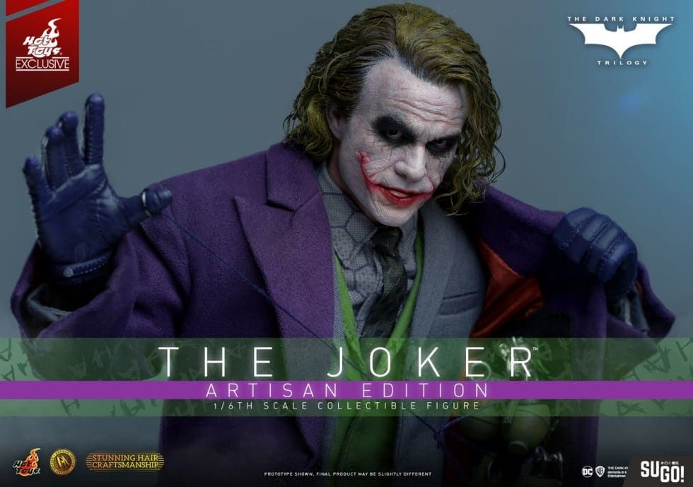 Hot Toys The Dark Knight Trilogy - 1/6 Scale The Joker Action Figure ...