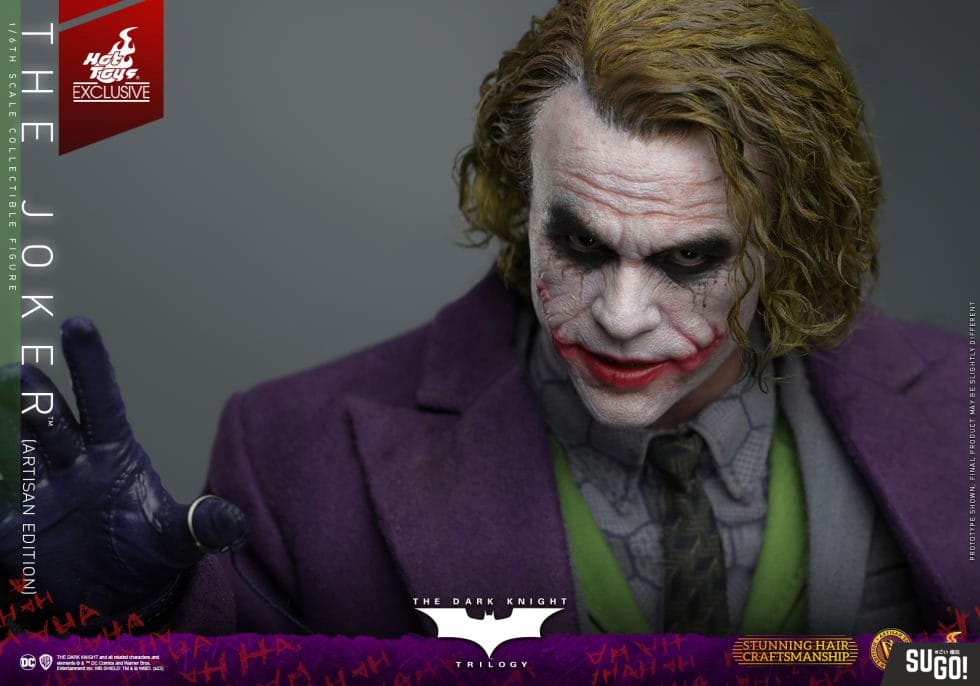 Hot Toys The Dark Knight Trilogy - 1/6 Scale The Joker Action Figure ...