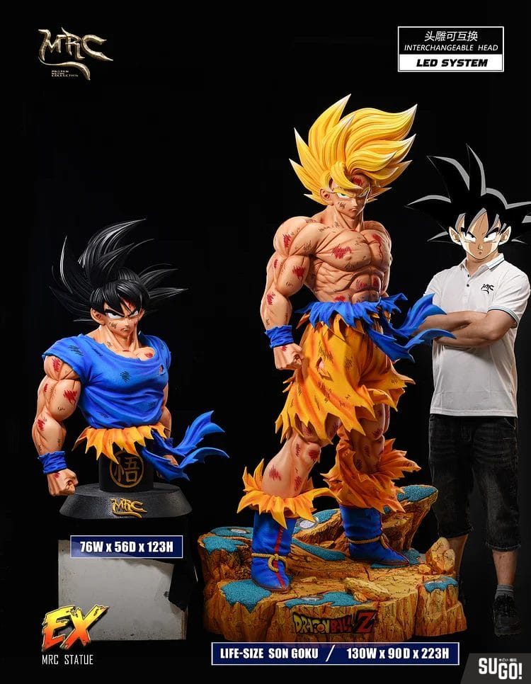 MRC Studio Dragon Ball Goku EX Ver. Set 1/1 GK Statue [Shipping ...