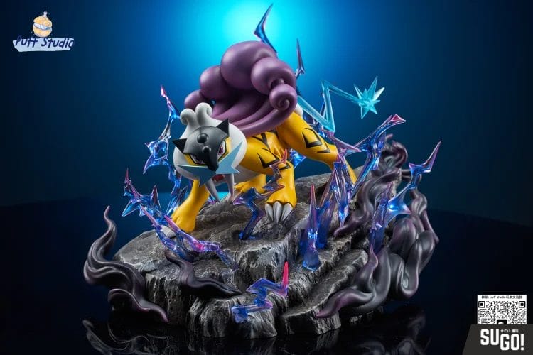 MFC Raikou Statue Resin Model GK Pokémon Collections Painted 32cm New
