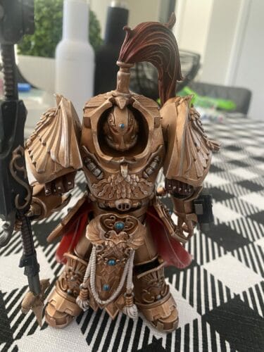 Joy Toy Warhammer 40K Adeptus Custodes Shield Captain in Allarus ...
