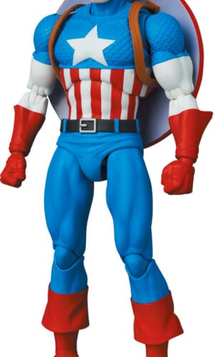 Medicom Mafex Captain America (Comic Ver.) Action Figure - Sugo