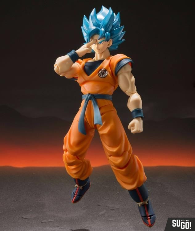 100% Original Bandai S.h.figuarts Shf Action Figure - Super Saiyan