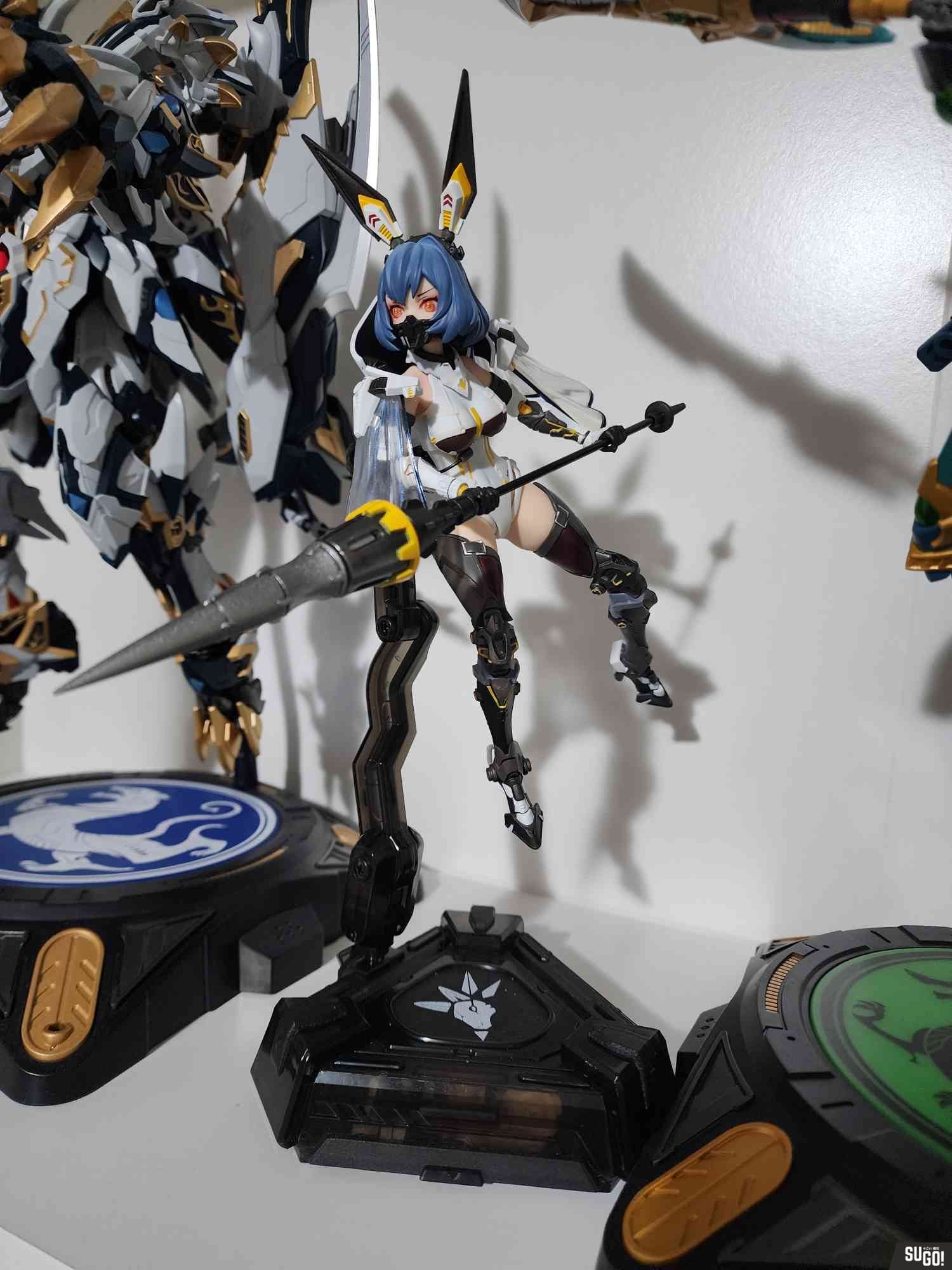 Animester Thunderbolt Squad Whisky Sour Mecha Girl (Nuclear Gold Reconstruction) 1/9 Scale Action Figure photo review