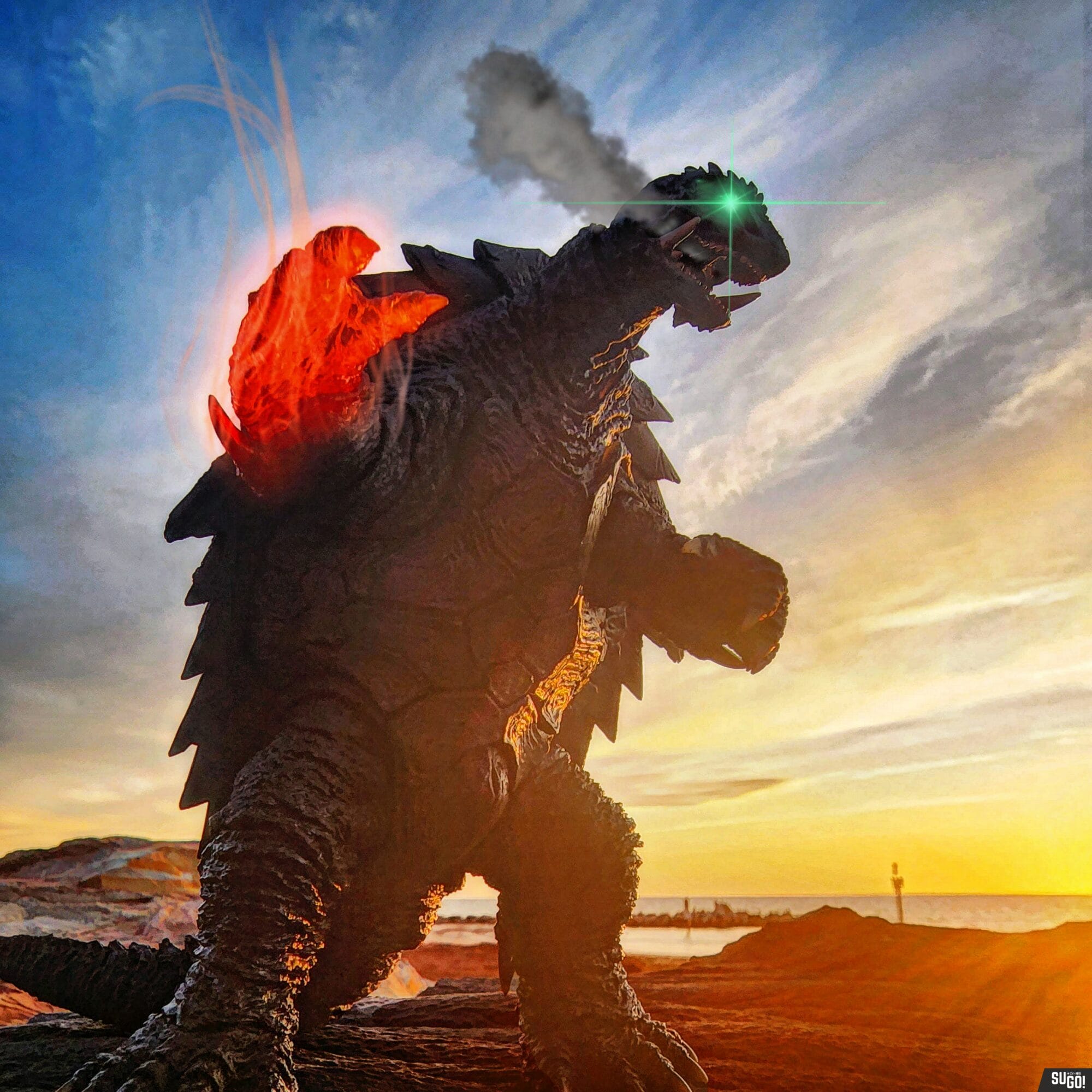 Bandai Spirits Gamera 3: The Revenge of Iris S.H.MonsterArts Gamera (Kyoto Decisive Battle Ver.) photo review