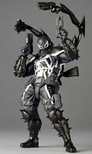 Revoltech Amazing Yamaguchi Agent Venom Marvel Action Figure Limited