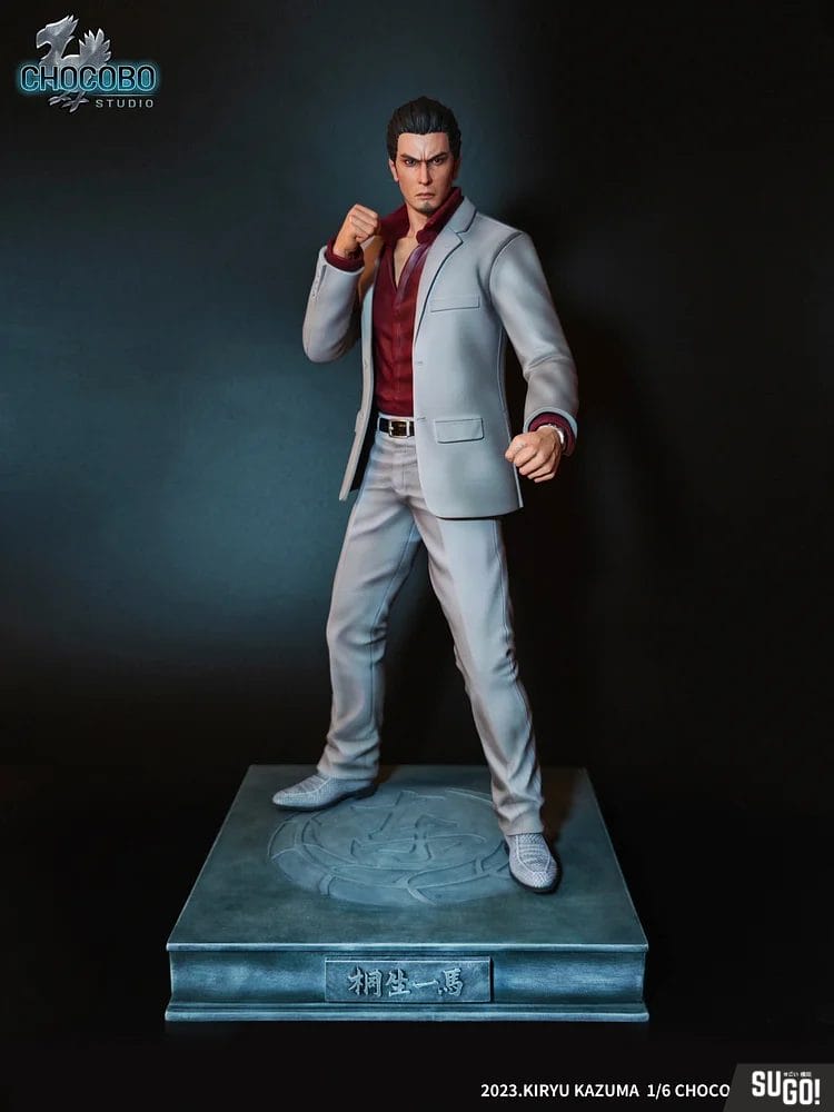 CHOCOBO Studio Yakuza Kiryu Kazuma White Ver. 1/6 GK Statue Sugo Toys Australian Premium