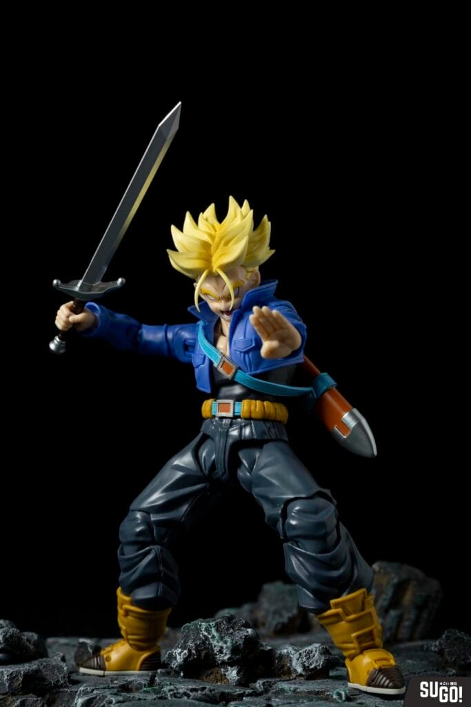 Bandai Spirits Dragon Ball Z S.H.Figuarts Super Saiyan Trunks (Boy from ...