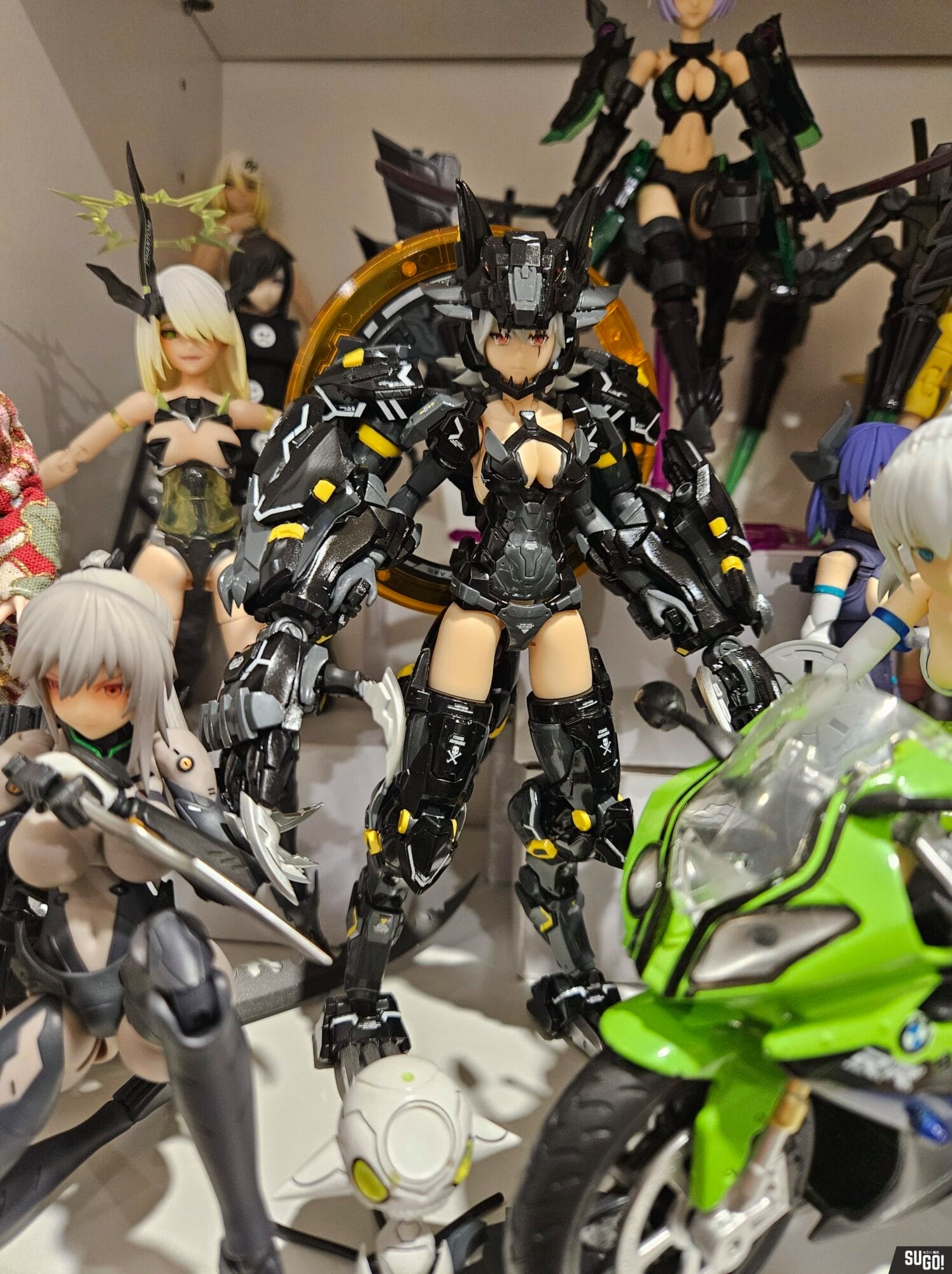 Yolopark Atk Girls 12 Fenrir Wolf Black (Limited Edition) 1/12 Model Kit photo review
