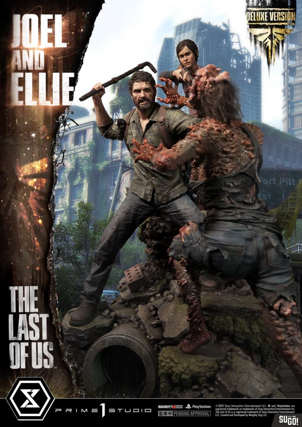 The Last of Us Joel and Ellie 1/9 Scale Statue Set