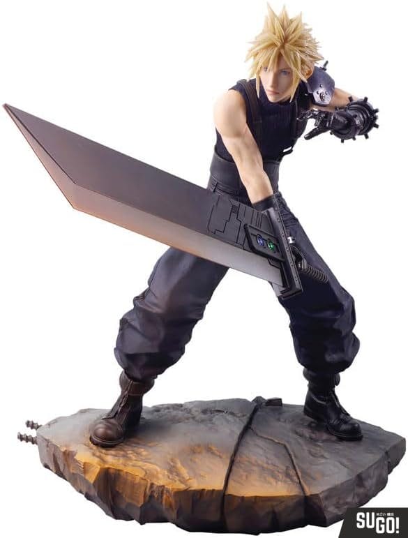 Square Enix Final Fantasy Vii Rebirth Cloud Strife Static Arts PVC Figure