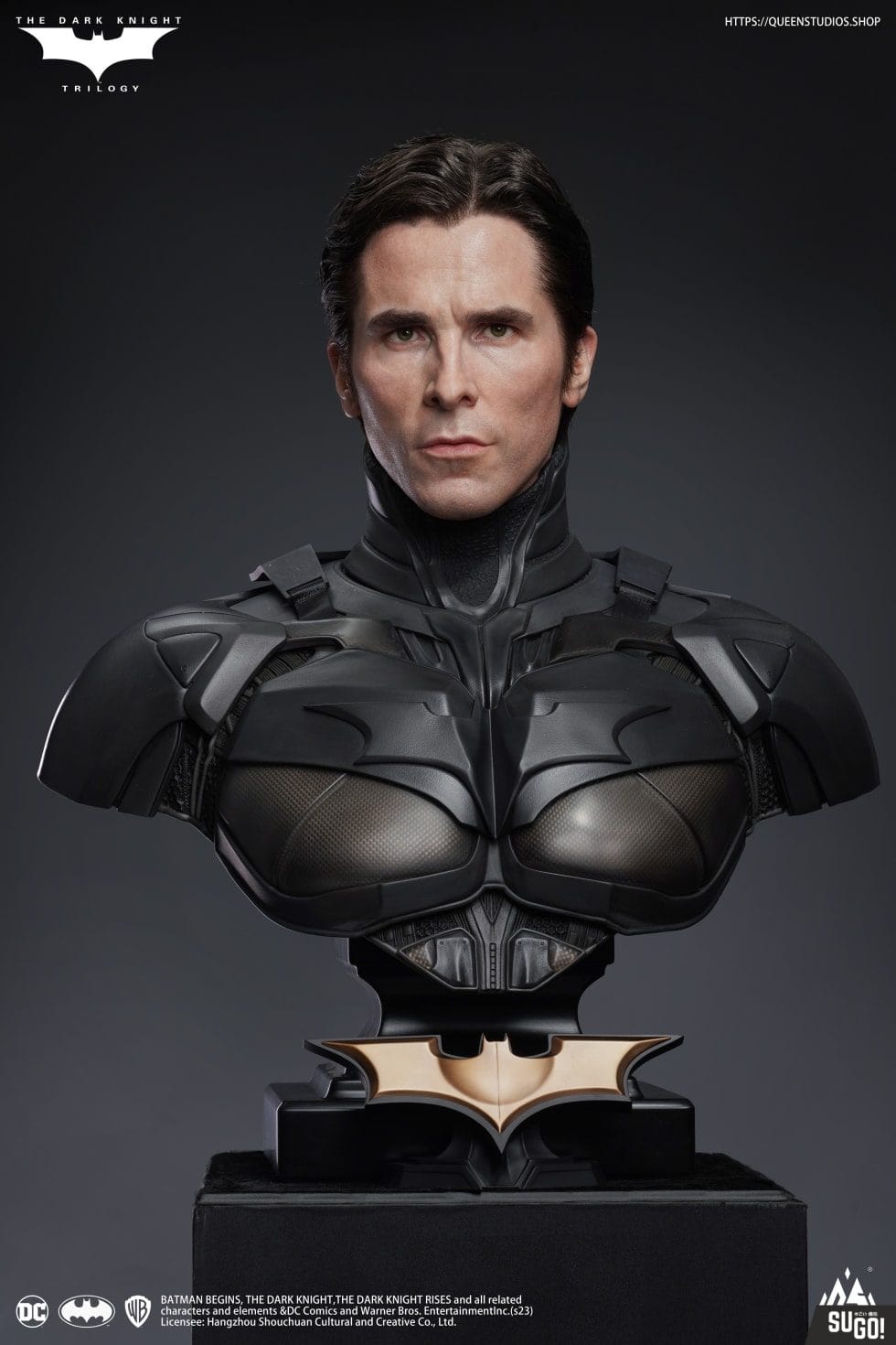 Queen Studios DC Batman [Regular Edition] TDK Batman (Christian Bale Head Sculpt Only) 1/1 Statue