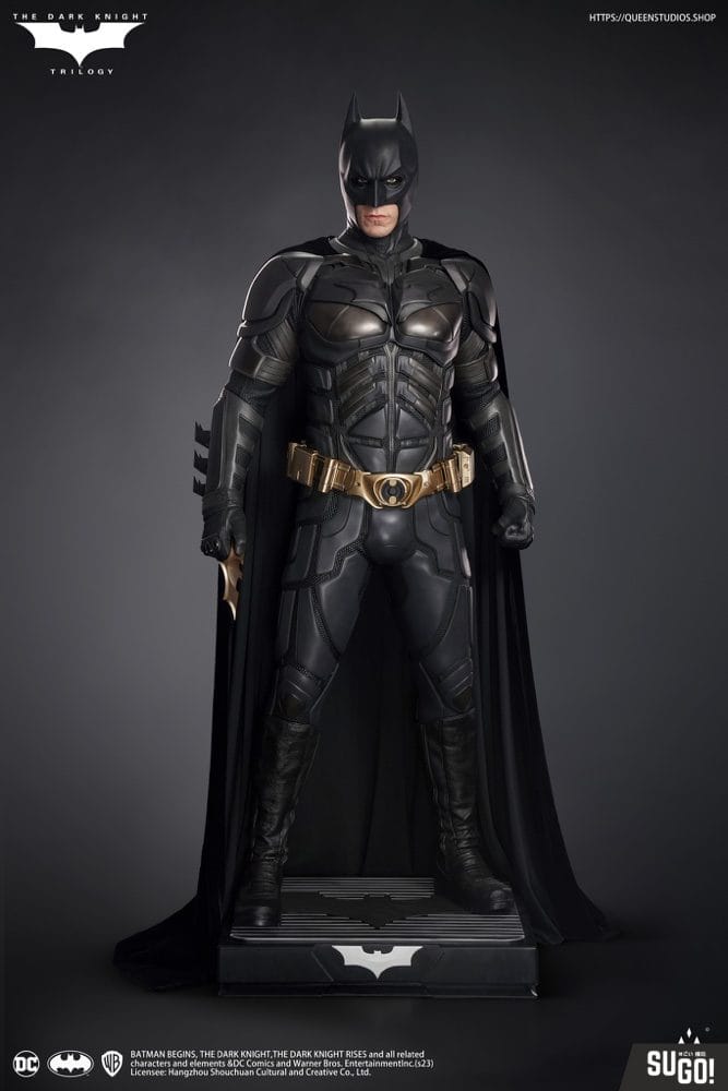 Queen Studios DC Batman [Premium Edition] Tdk Batman (Cowl Head Sculpt ...