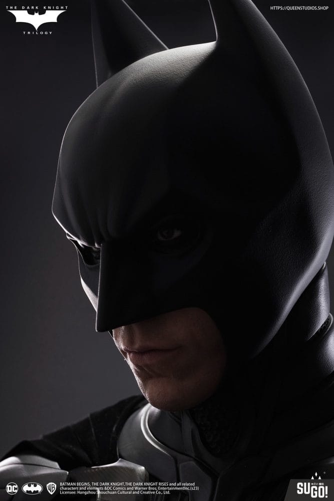 Queen Studios DC Batman [Premium Edition] Tdk Batman (Cowl Head Sculpt ...