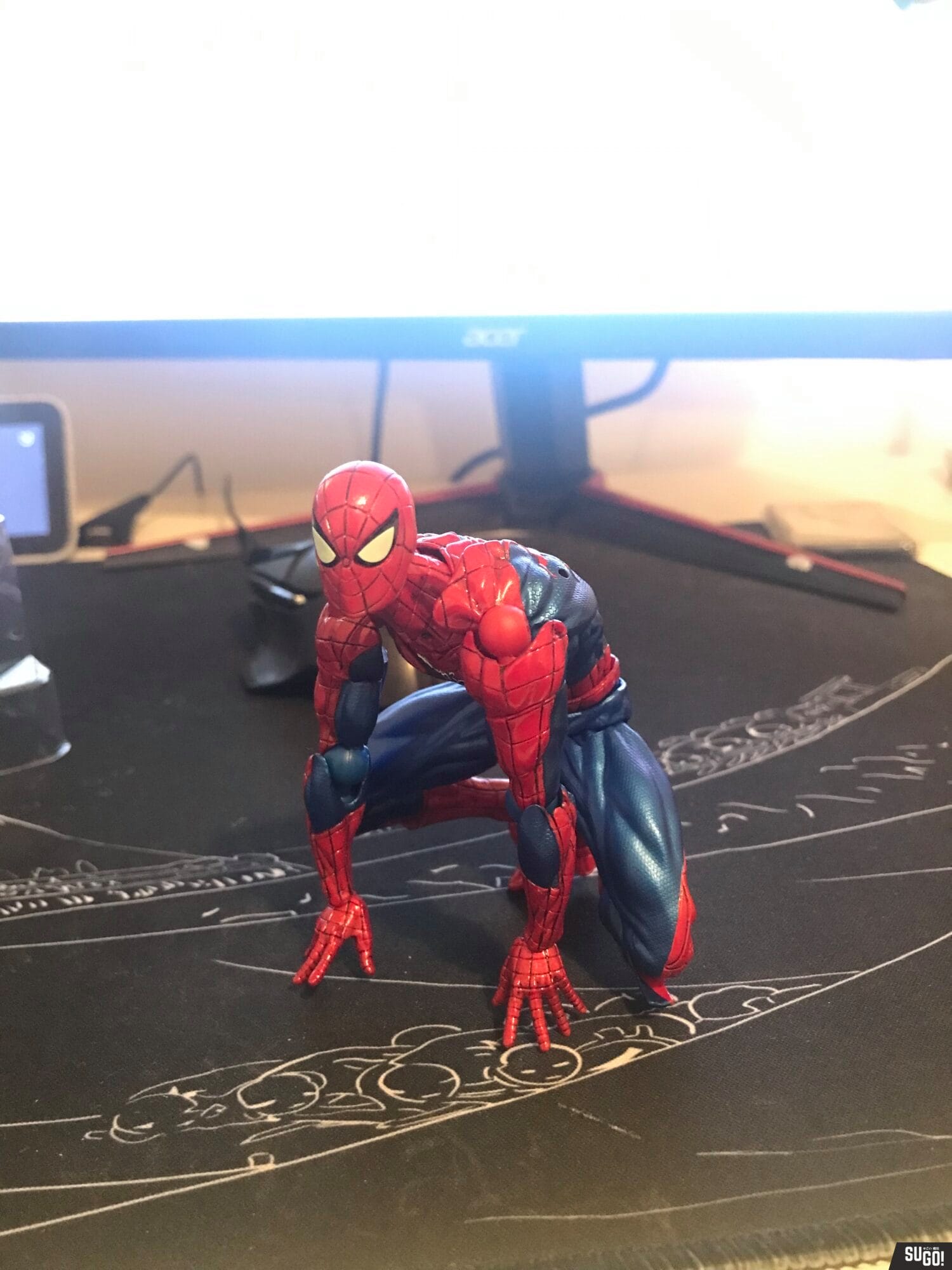 Kaiyodo Amazing Yamaguchi Spider-Man Ver. 2.0 Action Figure photo review