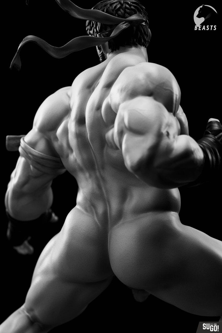 BEASTS Studio Street Fighter Ryu Resin Statue Pre-order 1/5 Scale Cast off