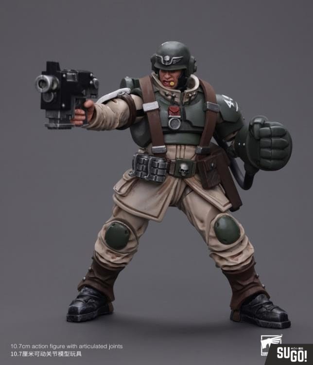 Joy Toy Warhammer 40k Astra Militarum Cadian Command Squad Veteran ...