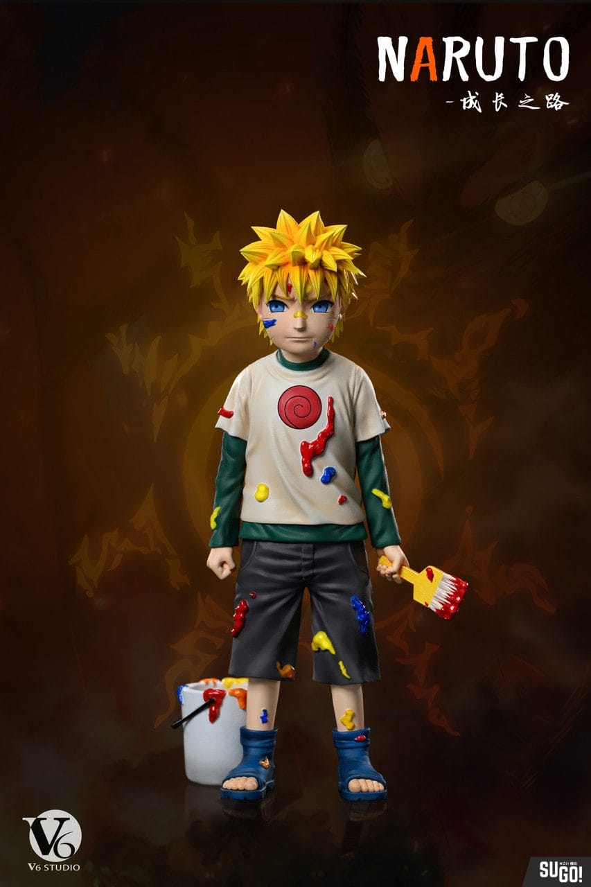 V6 Studio Naruto Kid Naruto 1/6 GK Statue