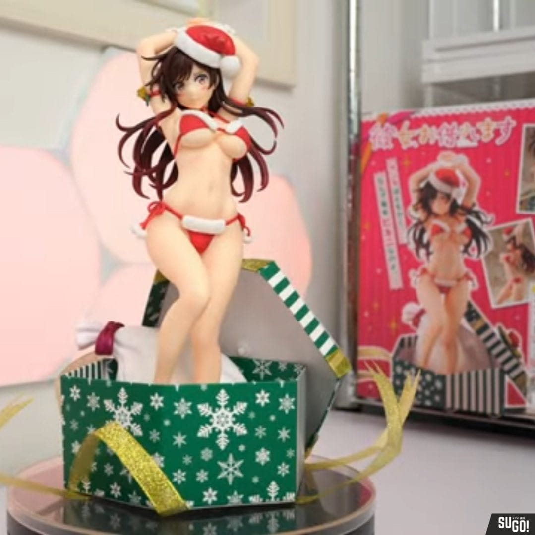 Hakoiri Musume Rent-A-Girlfriend Chizuru Mizuhara (Santa Claus Bikini 2nd Xmas) 1/6 Scale PVC Figure photo review
