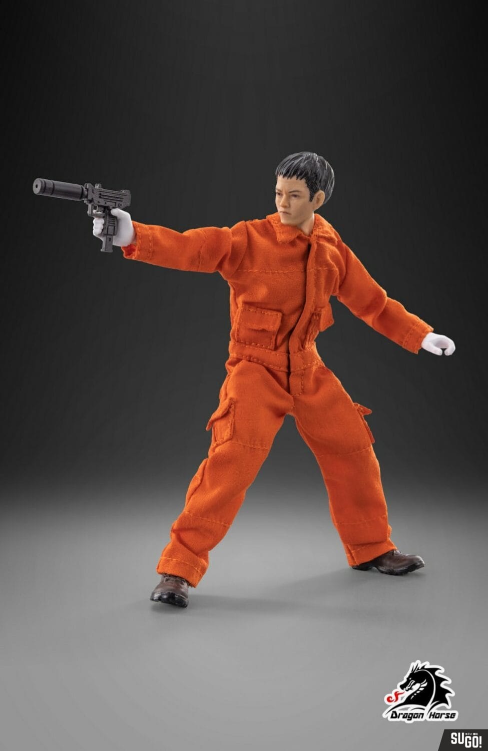 NEW PRODUCT: Dragon Horse DH-S003 SCP Foundation Series Class-D Personnel ( SCP-181 “Lucky”) 1/12 scale action figure