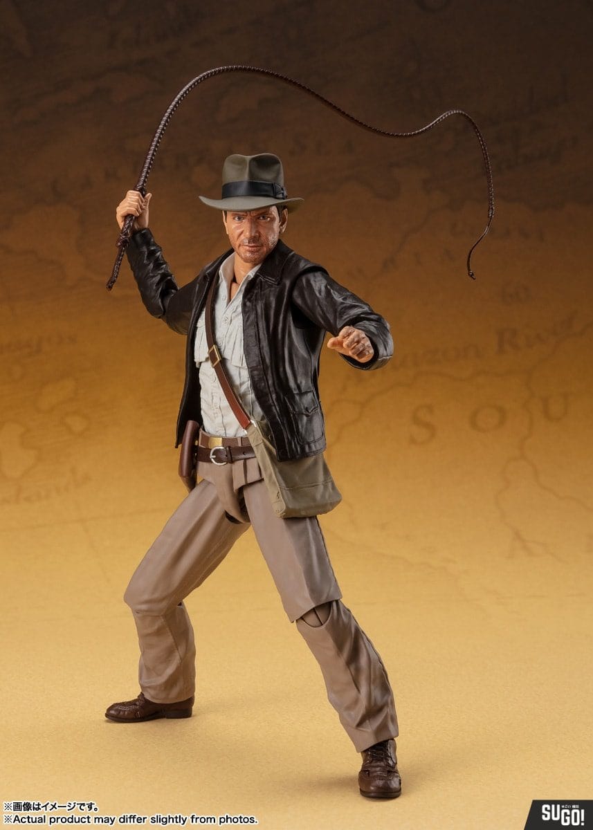 Bandai S.H.Figuarts Indiana Jones (Raiders Of The Lost Ark) Action ...