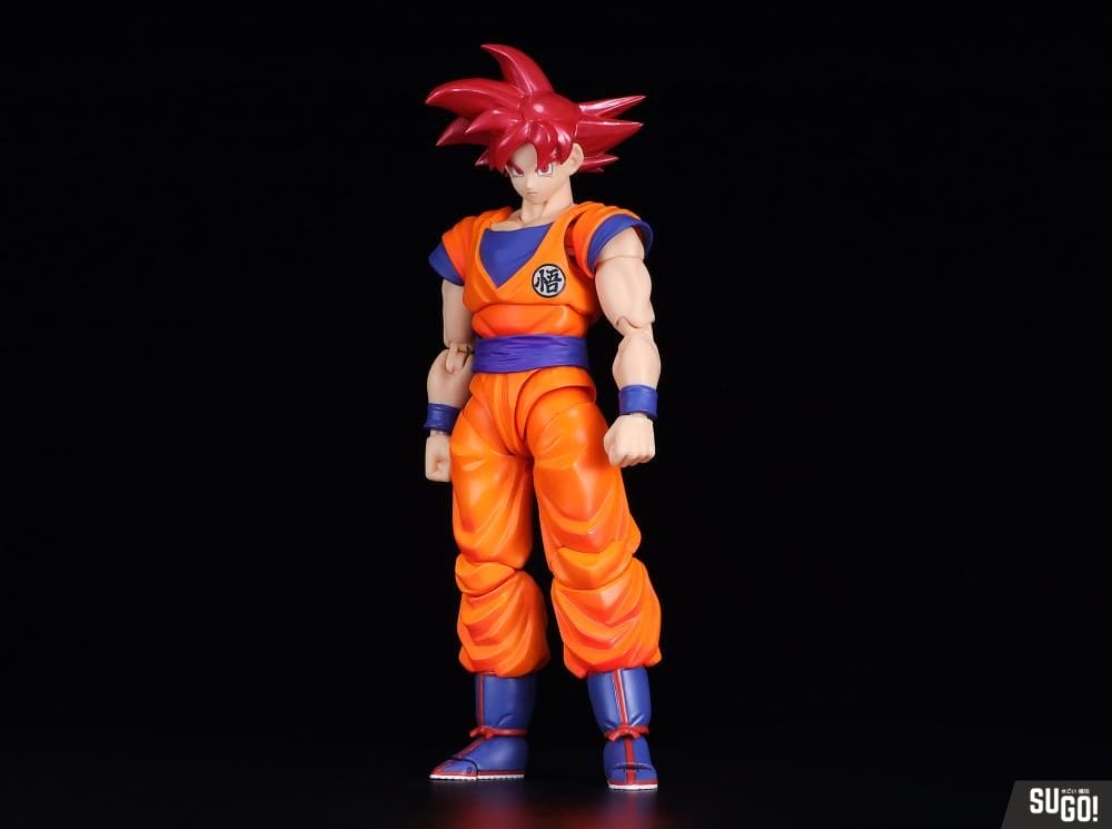 Super Saiyan God Goku - Saiyan God of Virtue - Joins the S.H.Figuarts  Series!]