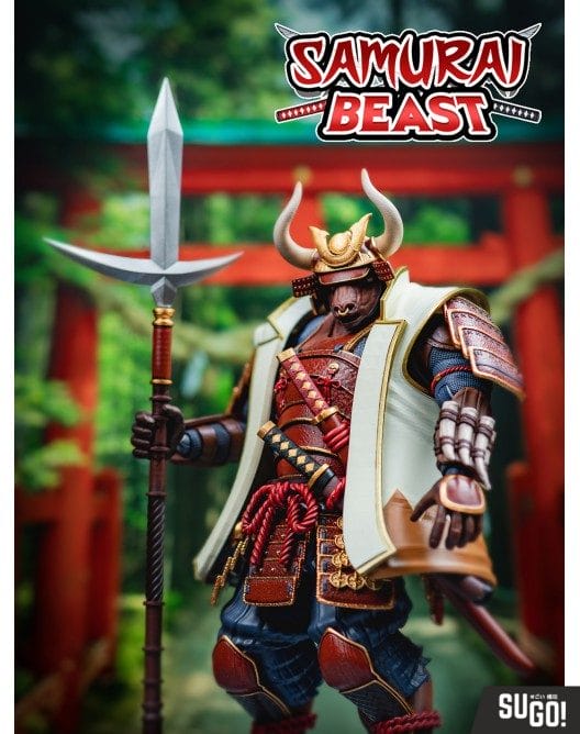 Golden Age Toy Bh002 Samurai Beast Red Ver. 1/12 Scale Action Figure ...