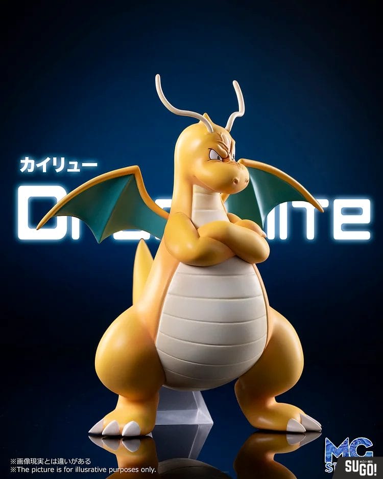 MG Studio Pokemon World Zukan Dragonite Resin 1/8 Scale GK Statue ...