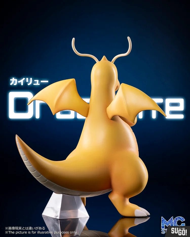 MG Studio Pokemon World Zukan Dragonite Resin 1/8 Scale GK Statue ...
