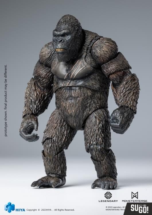 Hiya Toys Kong: Skull Island Exquisite Basic King Kong Action Figure ...