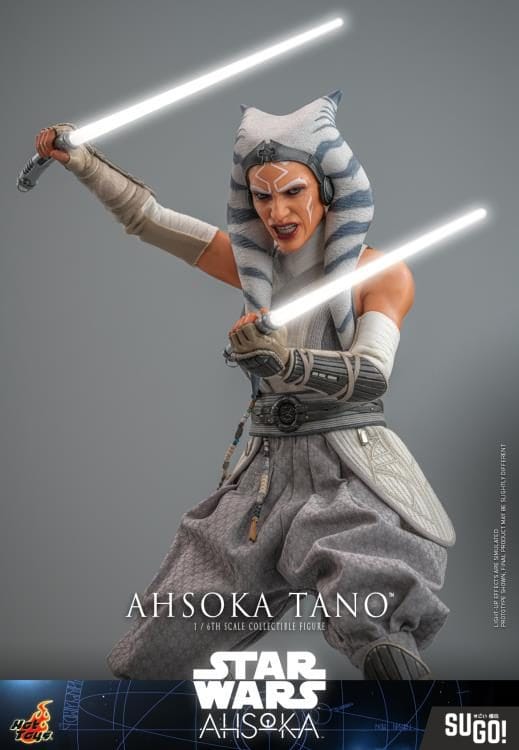 Hot Toys Star Wars: Ahsoka TMS118 Ahsoka Tano 1/6 Scale Action Figure ...