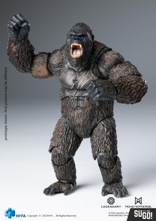 Hiya Toys Kong: Skull Island Exquisite Basic King Kong Action Figure ...