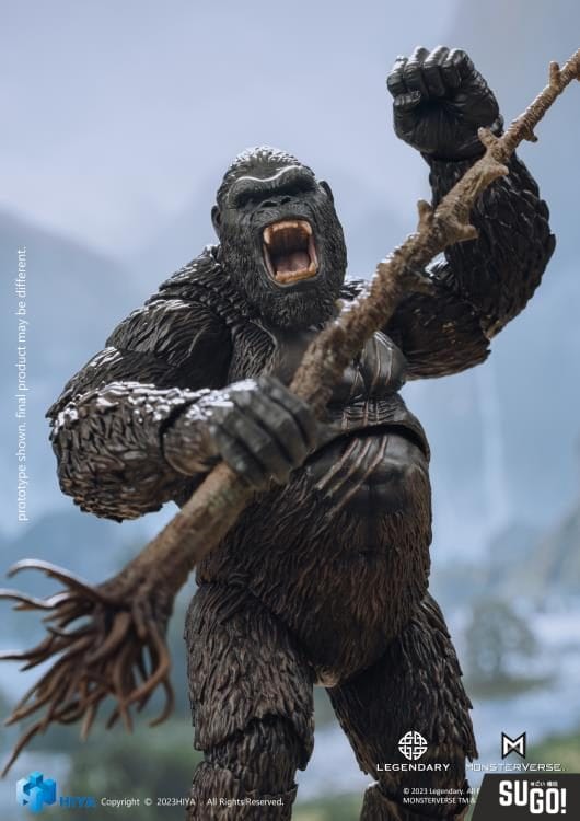 Hiya Toys Kong: Skull Island Exquisite Basic King Kong Action Figure 