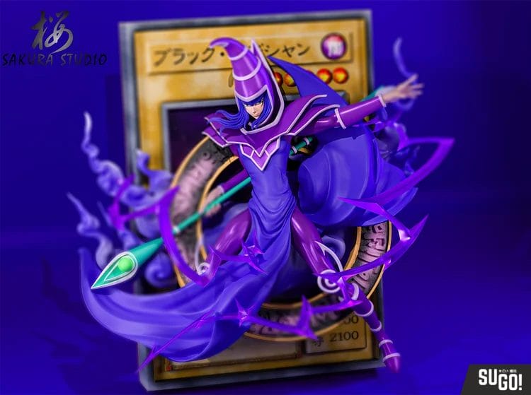 SAKURA Studio Yu-Gi-Oh Frame #4 Dark Magician 26cm(H) GK Statue - Sugo ...