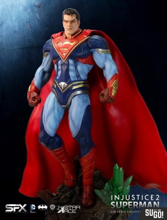 Star Ace Injustice 2 Superman (Normal Ver.) Limited Edition 1/8 Scale ...