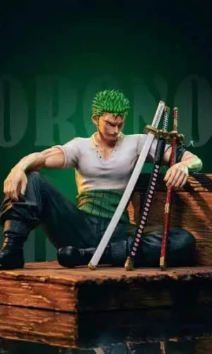 TianChen Studio One Piece Sitting Zoro DX Ver. 13cm(H) GK Statue - Sugo ...