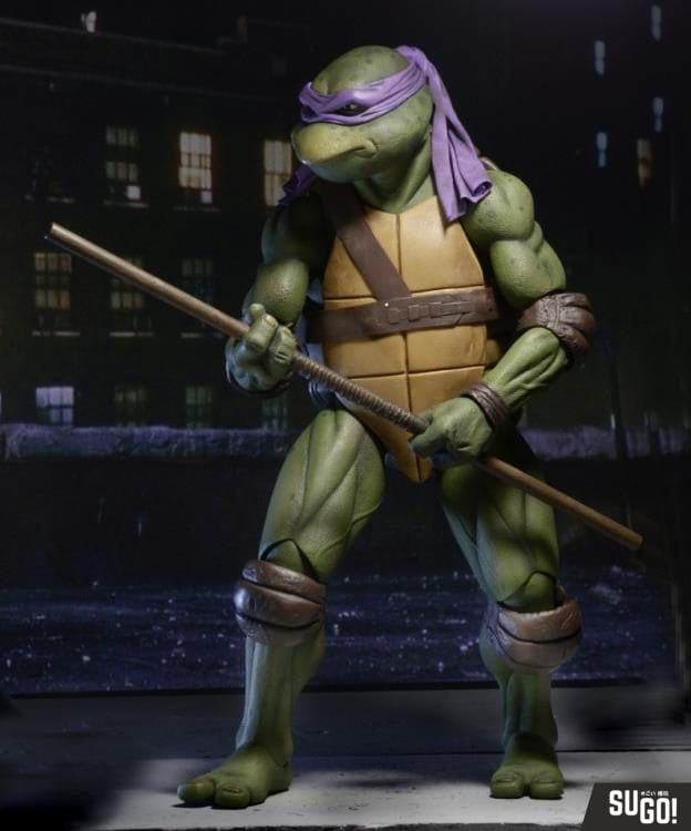 Neca Teenage Mutant Ninja Turtles (1990 Movie) Donatello 1 4 Scale 