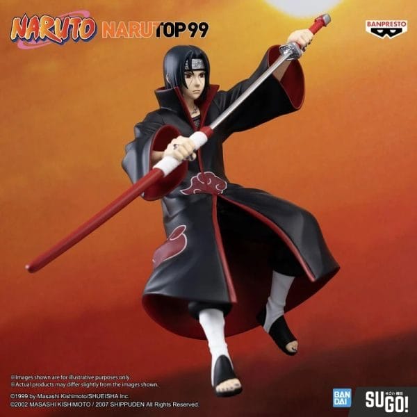 Banpresto Naruto NARUTOP99 Uchiha Itachi PVC Figure Prize Figure