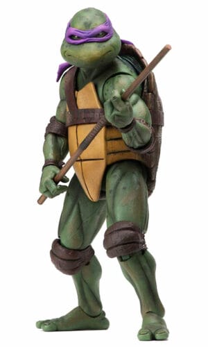 NECA Teenage Mutant Ninja Turtles Mirage Comics Michelangelo The Wanderer 7 Scale Action Figure